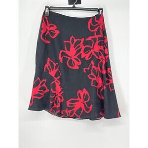 Vtg Realities‎ 100% Silk Asymmetrical Skirt Size 14 Y2K Whimsigoth Witchy